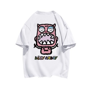 Áo thun HIIXIIVI 100% cotton tay ngắn cổ tròn phong cách Hàn Quốc thời trang mùa hè 2023