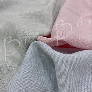 Vải Linen Tưng Hàng Áo Dệt Hoạ Tiết Mềm Rũ Nhẹ Khổ 1m45
