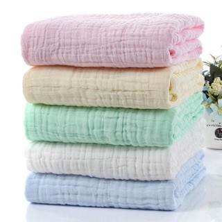 Khăn tắm xô muslin Jubon 6 lớp 110x100cm mềm mịn, thấm hút cho bé