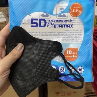 [ Thùng 300 Cái] Khẩu Trang 5D Vinamax Chính Hãng, Hàng Cao Cấp