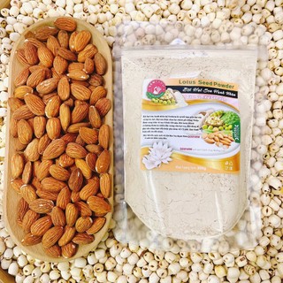Bột hạt sen Hạnh Nhân thượng hạng senfarm - Không đường