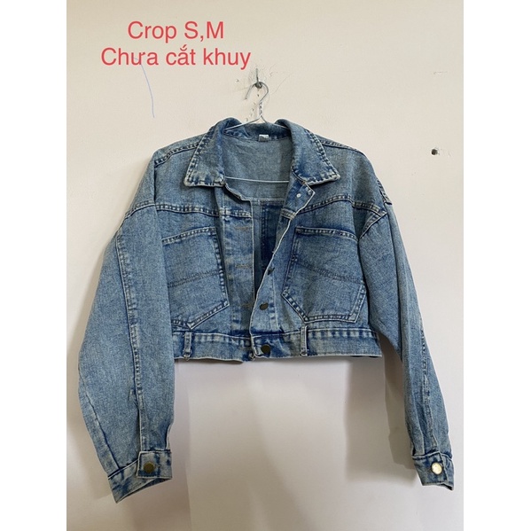 Áo khoác Jean 2hand (dành cho khách chốt trên livetream) | Shopee Việt Nam