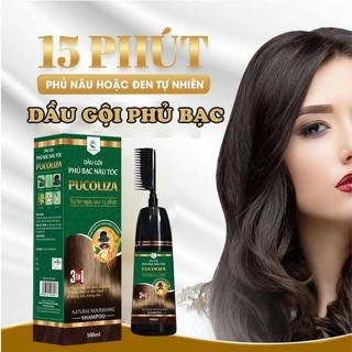 Dầu Gội Phủ Bạc Pucoliza - thảo dược: Cùng khám phá ngay sản phẩm dầu gội thảo dược phủ bạc Pucoliza, giúp nuôi dưỡng tóc khỏe mạnh và phục hồi màu sắc tự nhiên của mái tóc. Công thức độc đáo từ thảo dược thiên nhiên giúp làm da đầu khỏe hơn và tóc bóng mượt hơn bao giờ hết.