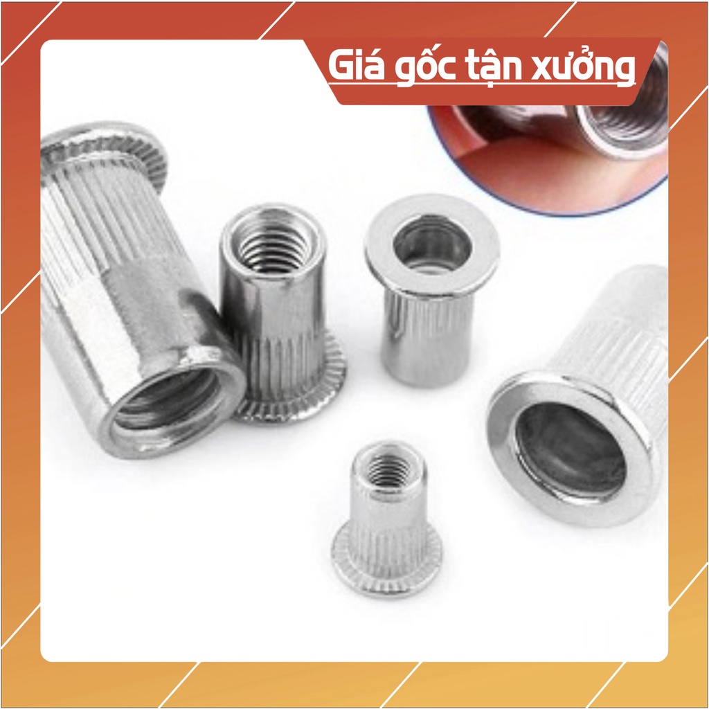 [ HÀNG CÓ SẴN] Đai ốc rút, Tán rút, Ecu rút inox 304 | Shopee Việt Nam