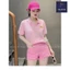 Áo polo nữ hồng chất poly cá sấu siêu đẹp