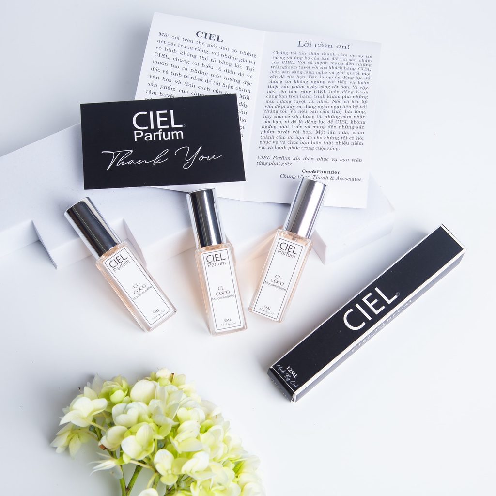 Ảnh Nước hoa nữ CL COCO Mademoiselle cao cấp chính hãng CIEL Parfum 12ml phong cách quyến rũ, gợi cảm và đầy bí ẩn 4