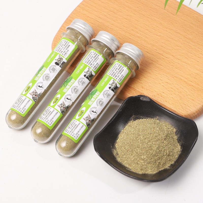 Tuýp Cỏ Mèo 10g, Đồ chơi giải toả căng thẳng cho mèo