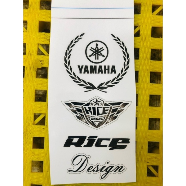 logo rice decal dán mỏ dè | Shopee Việt Nam