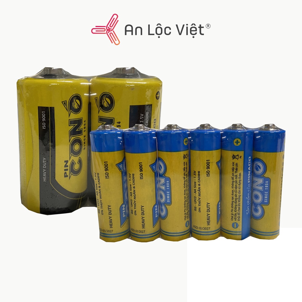 Pin con Ó AA - Pin Đại D chính hãng | Shopee Việt Nam