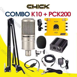PC-K200 Microfono Condensador Cardioide para grabacion Takstar - Audiocustom