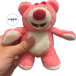 Móc Khóa Gấu Dâu LINDO, quà tặng đáng yêu, Móc Khóa Dễ Thương, Xinh Xắn, Treo Balo, Cặp