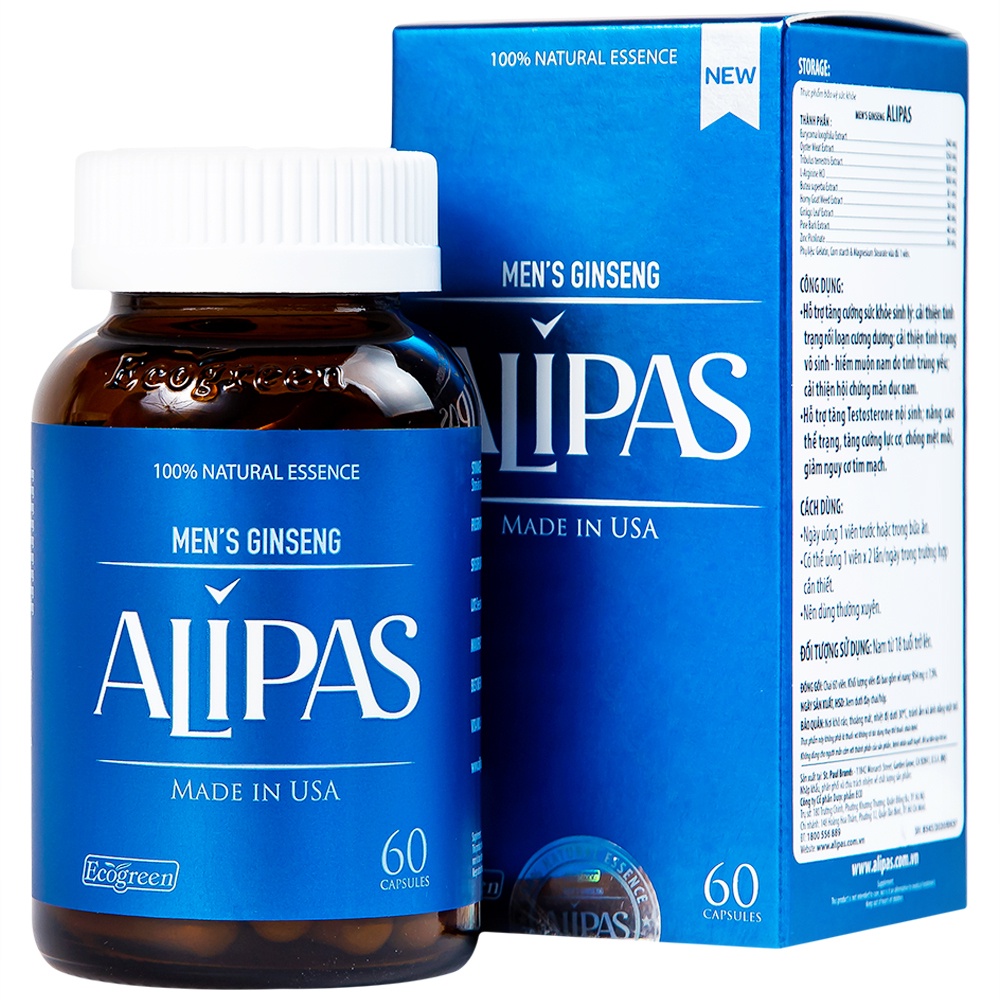 Sâm Alipas Platinum mẩu mới - Chính hãng | Shopee Việt Nam