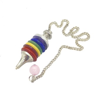 Con Lắc Cảm Xạ Seven Rings Chakra (Mystic House Tarot Shop)