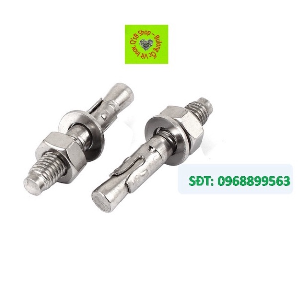 Tắc kê nở 3 cánh inox đường kính thân từ M8 đến M16 , bulong nở 3 cánh ...