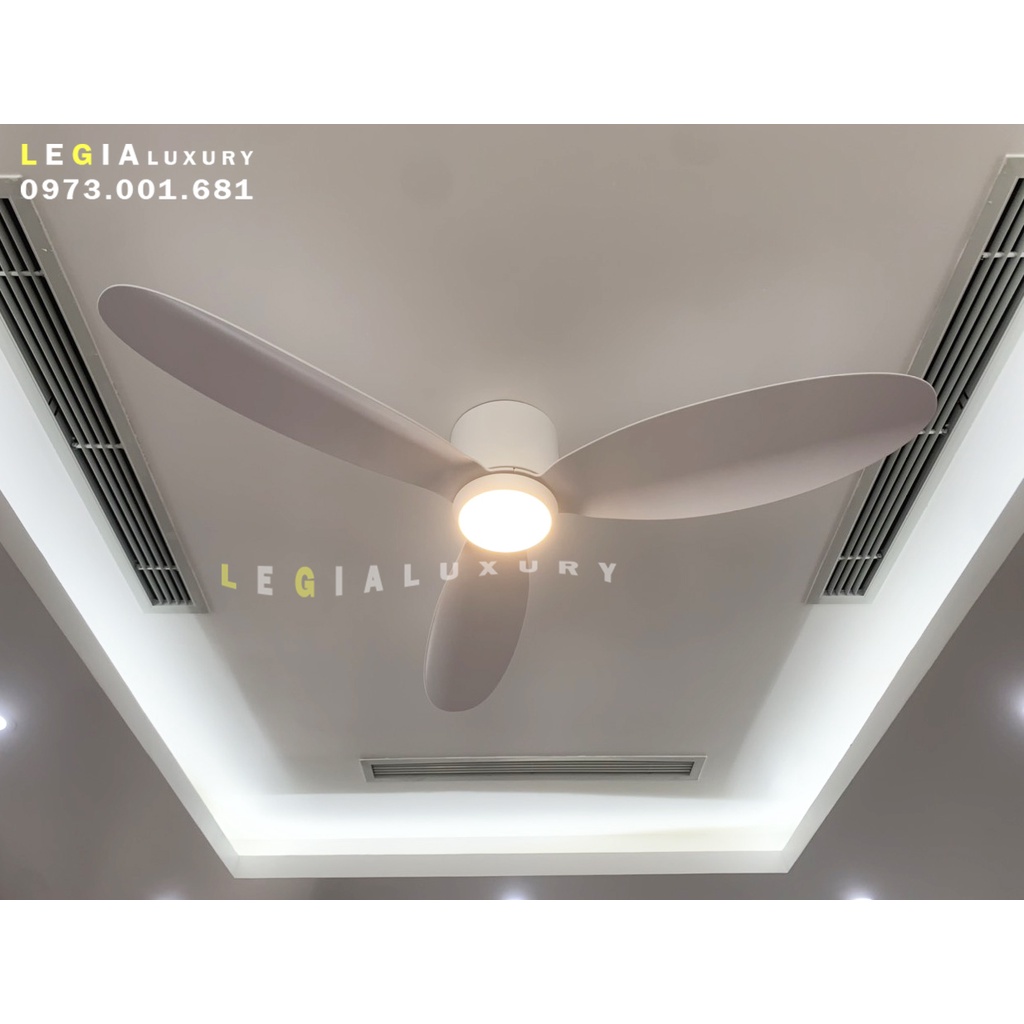 Ảnh Quạt Trần Đèn Gió Mạnh LÊ GIA LGFAN728T - Chiều Cao 18cm - Sải Cánh 132cm - Bảo Hành 5 Năm 4