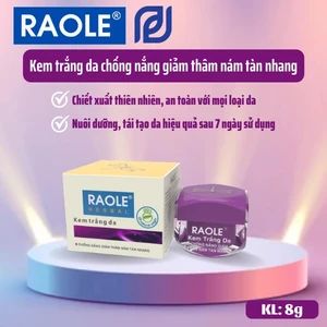 Kem trắng da chống nắng, giảm thâm nám tàn nhan RAOLE Kem nám Raole chính hãng kem Raole