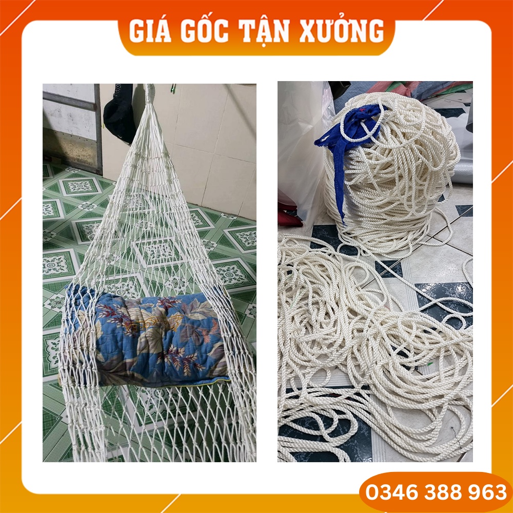 [ Tính Theo mét dài] Dây Dù Chịu Lực Loại 5mm (5 ly), Dây Dù Đan Lưới (1m dài)