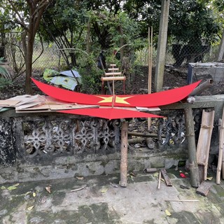 Diều sáo lắp ghép cờ đỏ sao vàng mini giá học sinh SIMILI AS03