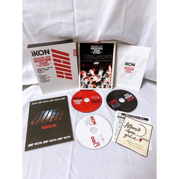ikon album ikoncert 2016 in japan đã khui seal, gồm CD 2 DVD blu-ray và ...