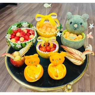 Khuôn Đa Năng Tạo Hình Hoa Quả, Thiết Kế Độc Đáo cho nhiều hình thù sinh động và bắt mắt.