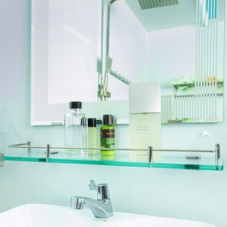 Kệ kính 10ly cường lực phòng tắm cao cấp Inox 304