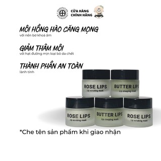 Trọn bộ dưỡng môi giảm thâm 2 sản phẩm ROSELIP + BUTTERLIP