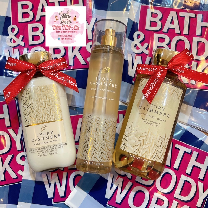 Ivory Cashmere Bath and Body Works Shopee Việt Nam