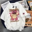Áo thun cotton tay lỡ dáng rộng unisex - gấu youngwill