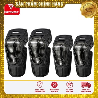 Giáp tay chân carbon MOTOWOLF MDL1019