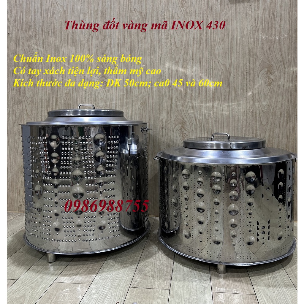 Thùng đốt vàng mã Inox 430 chuẩn 100% dày đẹp hàng cao cấp - Lò hóa ...