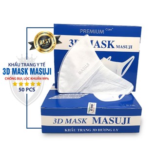HỘP 50 Khẩu trang 3D TAKI MASK công nghệ dập nhật bản hộp 50 cái