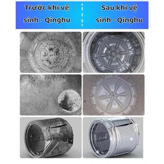 Vệ sinh lồng máy giặt, Nước tẩy lồng máy giặt - Chính hãng - Chỉ sau 1 lần giặt tẩy