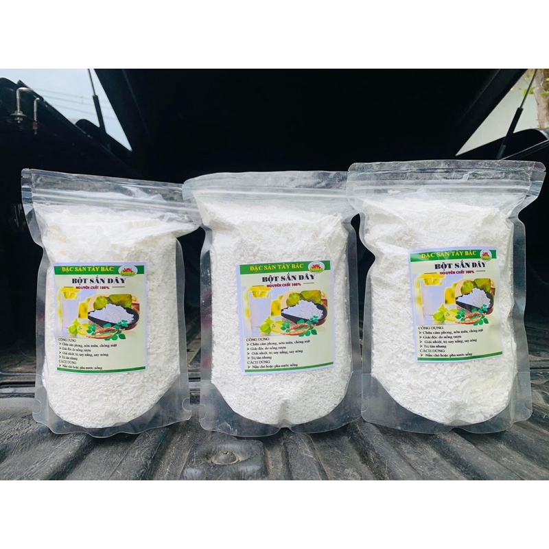 Bột Sắn Dây Bắc Nguyên Chất LOẠI ĐẶC BIỆT 500Gr SẠCH 100% Không Pha Tạp Chất