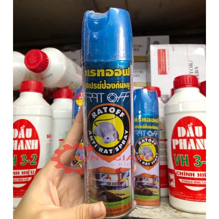 Chai Xịt Đuổi chuột RAT OFF Thái Lan 300ml CỰC HIỆU QUẢ DỄ SỬ DỤNG