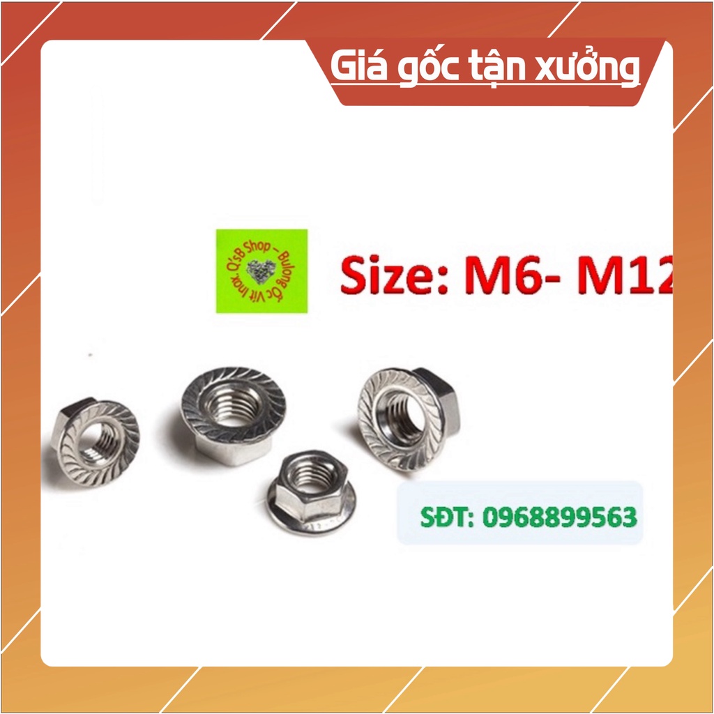 [ HÀNG CÓ SẴN] Đai ốc liền long đen, Ecu liền long đen, Tán liền long ...