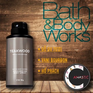 Xịt khử mùi Bath And Body Works lưu hương toàn thân đa dạng mùi hương (Bill canada)
