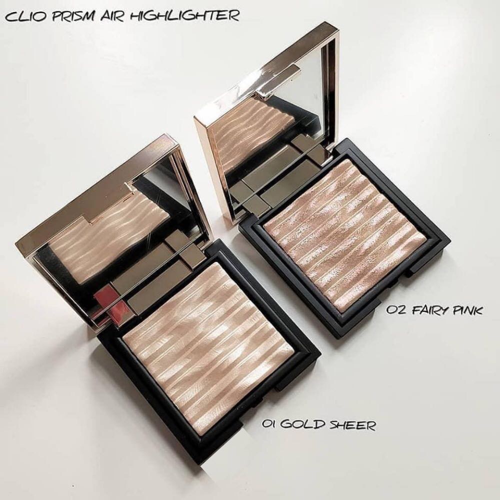 Phấn Highlight Bắt Sáng Clio Prism Air Highlighter Gold Sheer 30g