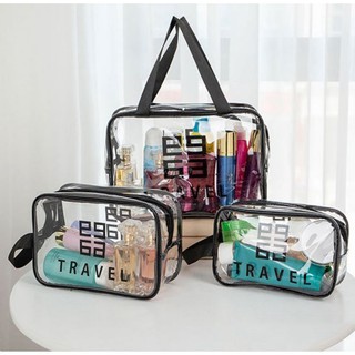 Túi Đựng Mỹ Phẩm Trong Suốt, Túi Du Lịch Chống Nước Travel 88364 mienphivanchuyen199k