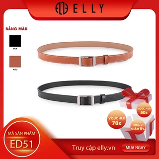 Dây thắt lưng cao cấp da thật ELLY – ED51