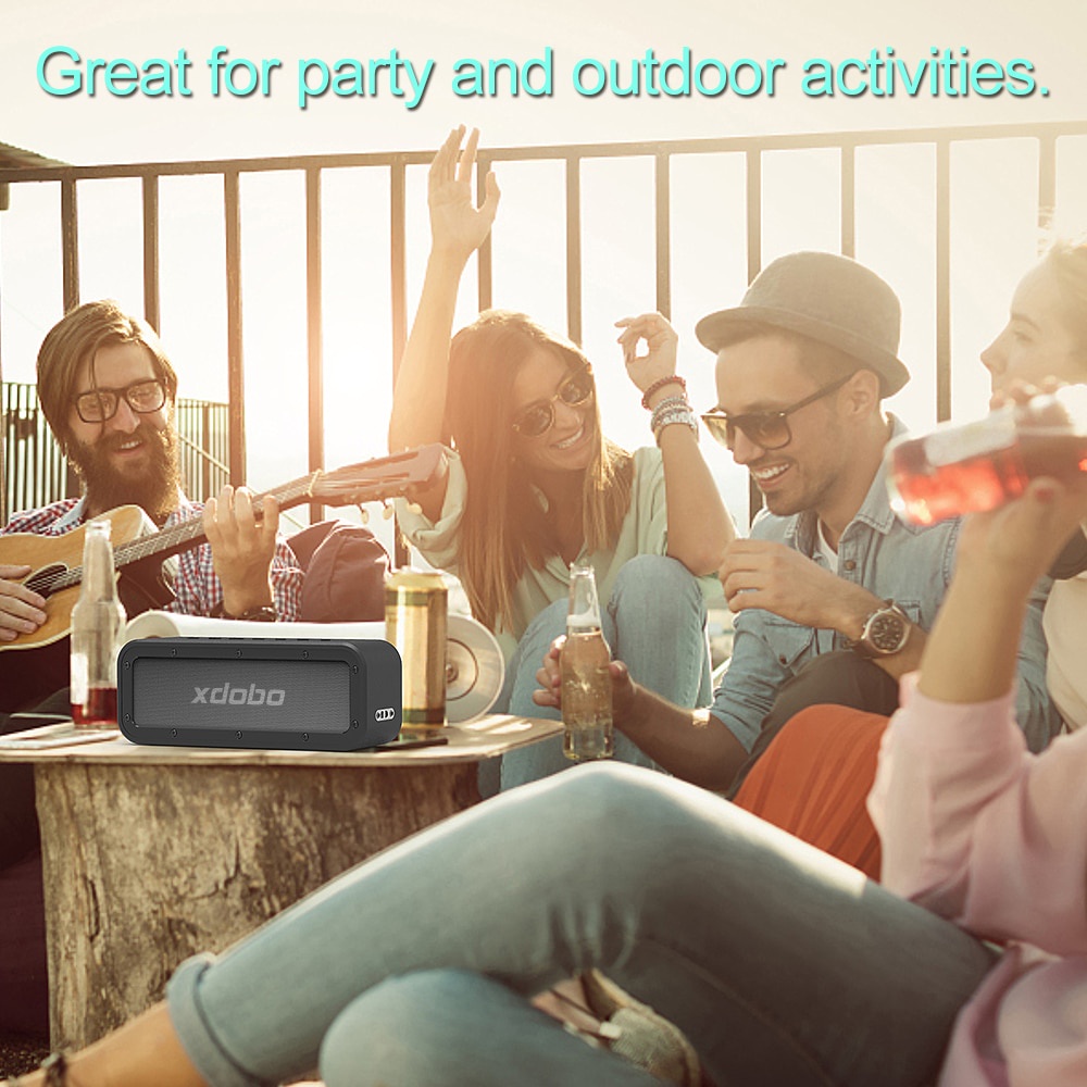 Loa Bluetooth 5.0 Xdobo Wake 1983 Công suất 50W, Chống nước IPX7, Âm Thanh Siêu Trầm Siêu Hay, Hỗ Trợ DSP, TWS, Thẻ TF | BigBuy360 - bigbuy360.vn