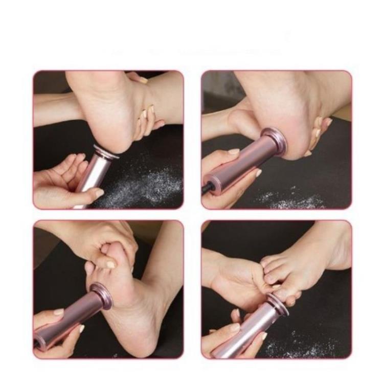 Máy Chà Gót Chân, Tẩy tế bào chết cho Tiệm Nail, Cá Nhân tại nhà - Tặng kèm 60 miếng chà- Hàng công ty chính hãng
