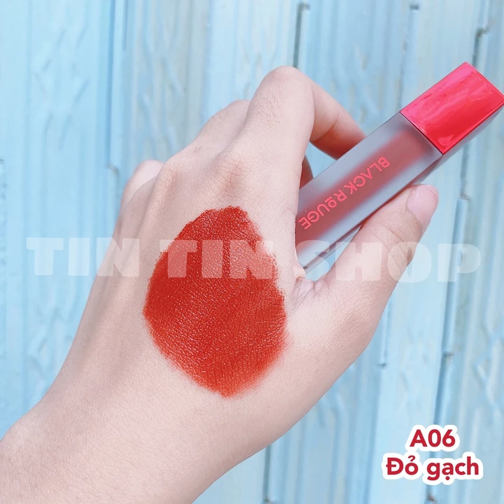 Son Kem Lì Mềm Mịn Môi A06 - Đỏ Gạch