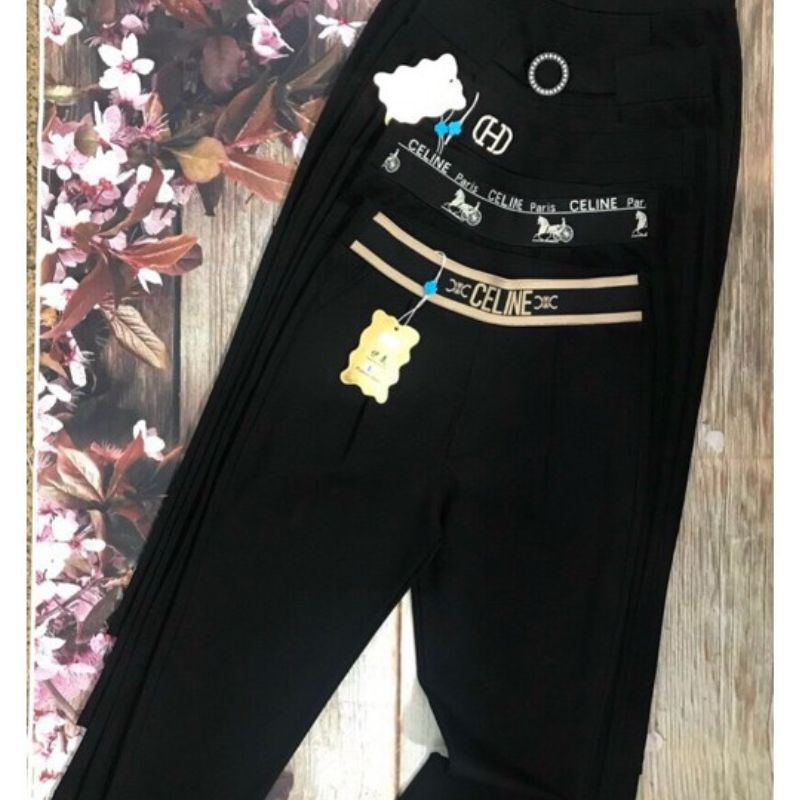 Quần dài baggy công sở chất umi dáng đẹp cạp chun lưng cao vải co giãn siêu tôn dáng bom(cạp giao ngẫu nhiên) ESHOP QD01
