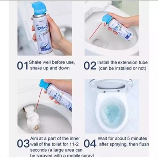 Chai xịt bọt tuyết vệ sinh đa năng toilet,bồn tắm, lau bóng gương, lâu bóng inox v.v...