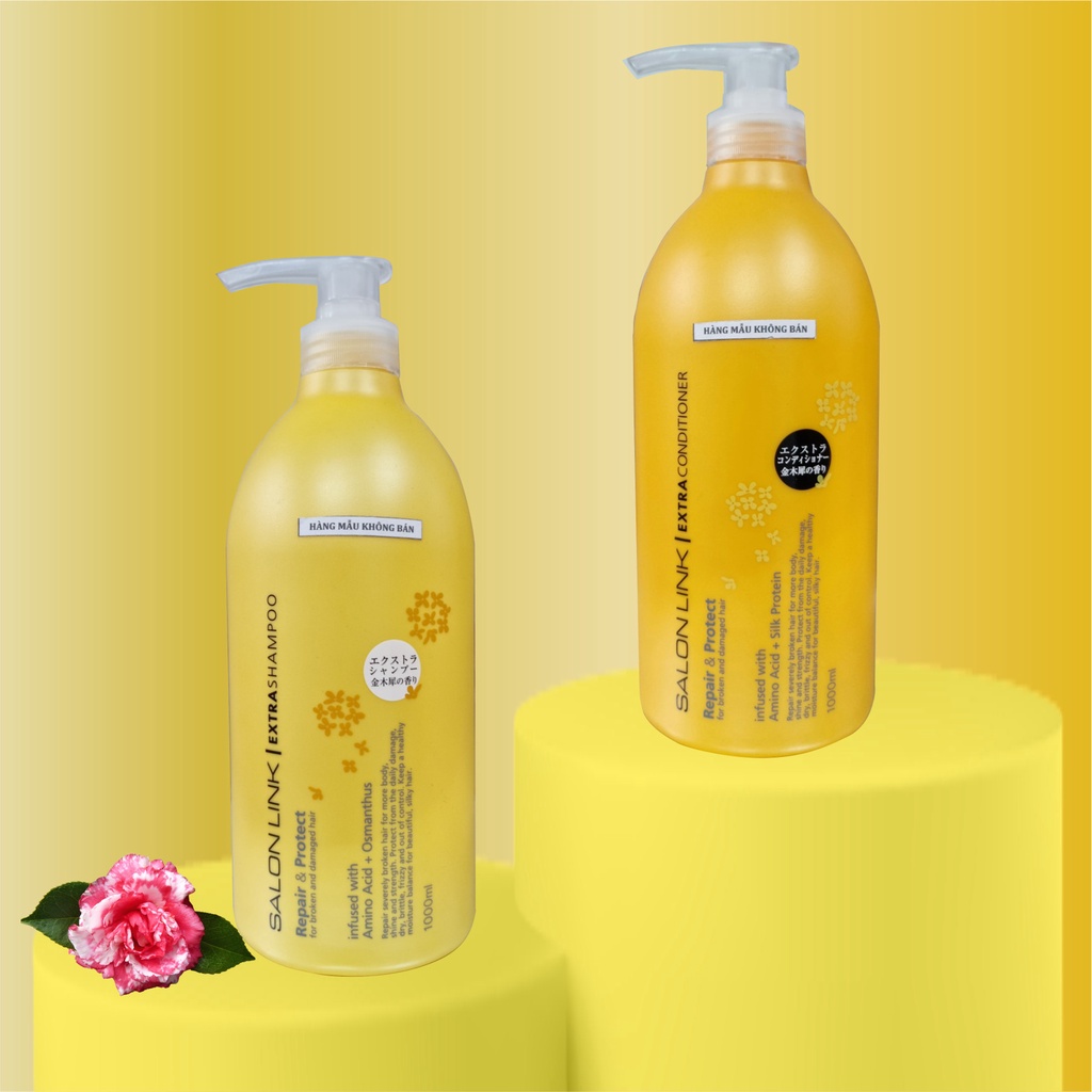 Dầu Xả Giúp Phục Hồi Và Bảo Vệ Tóc Hư Tổn Salon Link Extra Conditioner (1000mL)