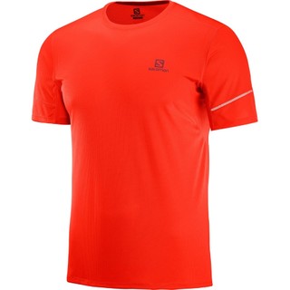 ÁO THỂ THAO SALOMON  AGILE SS TEE M - LC1099900 - LC1051500 - L40209900