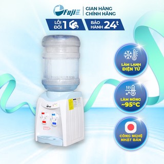 Cây nước nóng lạnh để bàn mini FujiE WD1080E - Làm nóng, làm lạnh nhanh chóng - Nhập khẩu chính hãng