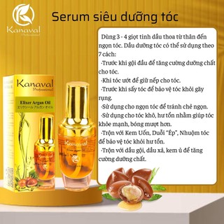 Tinh dầu Dưỡng tóc Kanaval hương nước hoa mềm mượt 35ml