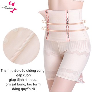 Quần gen nịt bụng cạp cao định hình siếu eo chống cuộn,nâng mông tự nhiên 2020 A23 Phương Linh Underwear