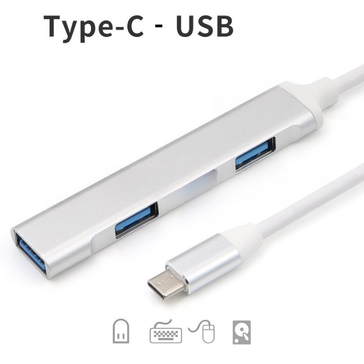 Bộ chia cổng TYPE C ra 4 USB, USB ra 4 USB 3.0 | Shopee Việt Nam